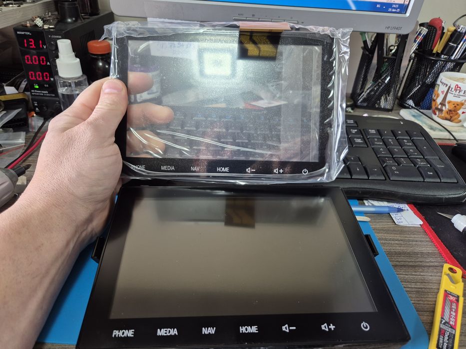 Touch screen  за навигация Mitsubishi Otlander mk3