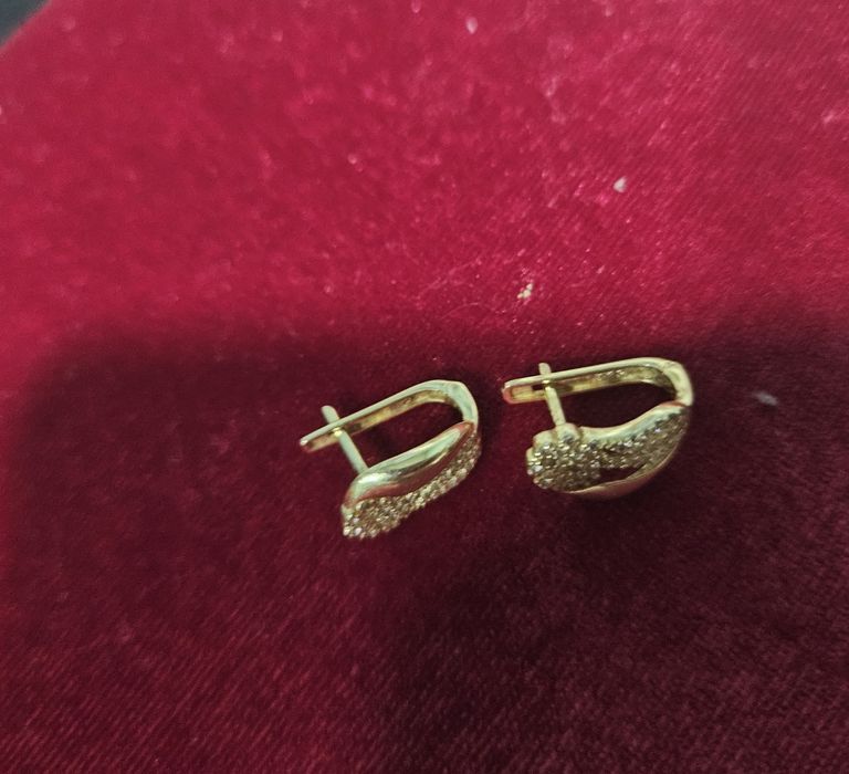 Cercei aur 14 k(585)
