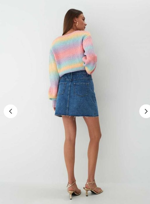 Fusta denim, NOUA cu eticheta