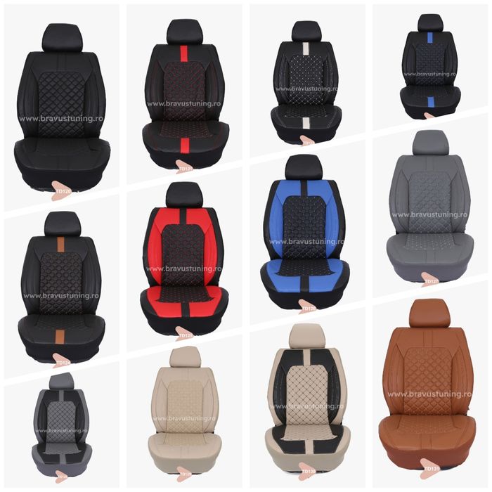 Huse scaun auto Premium TD BMW, Skoda, Opel, Mercedes, Ford, Passat et