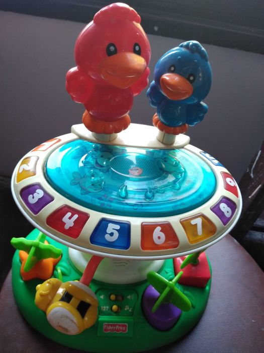 Музикална образователна играчка Fisher Price на гръцки език