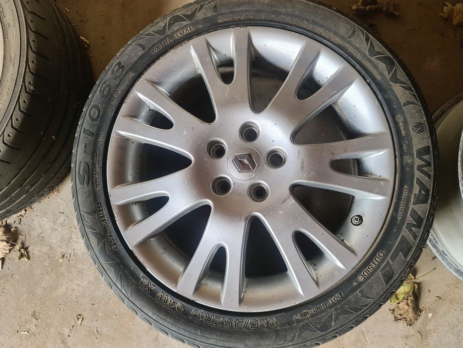 Set jante 5x108  R17 Renault