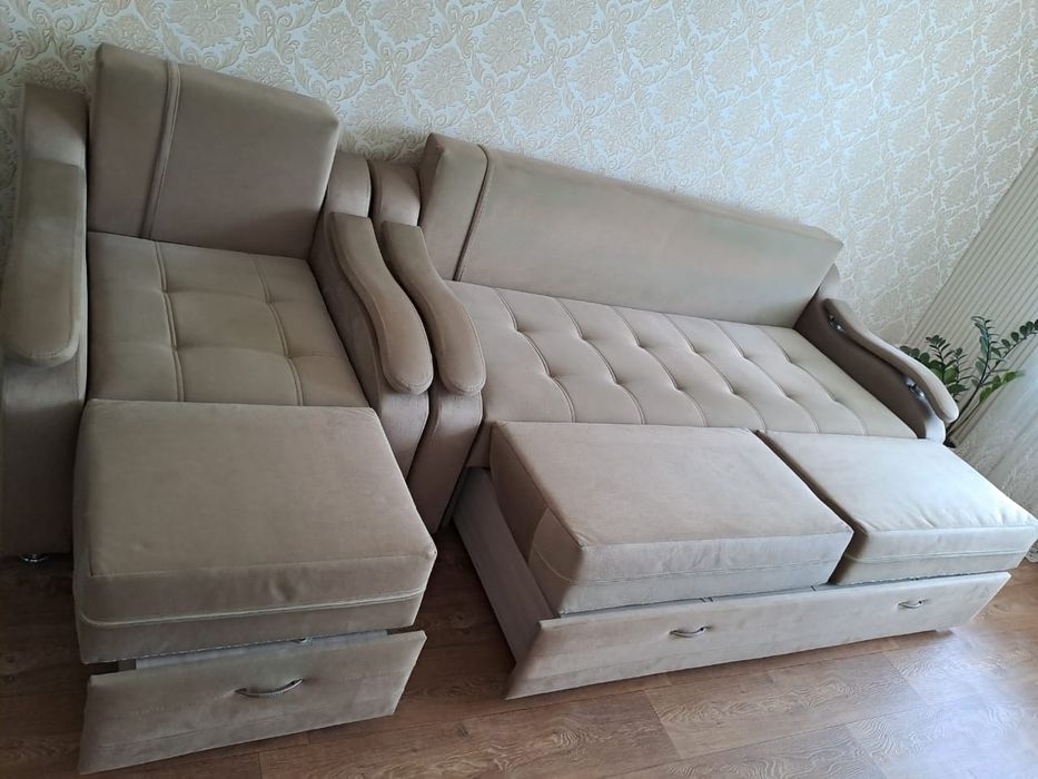 Продам диван + кресло в отличном состоянии.