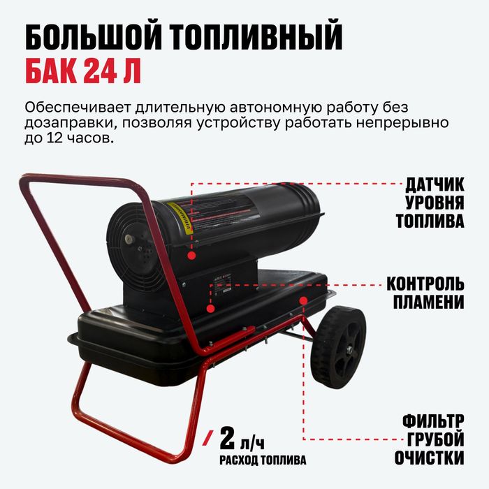 Пушка тепловая дизельная