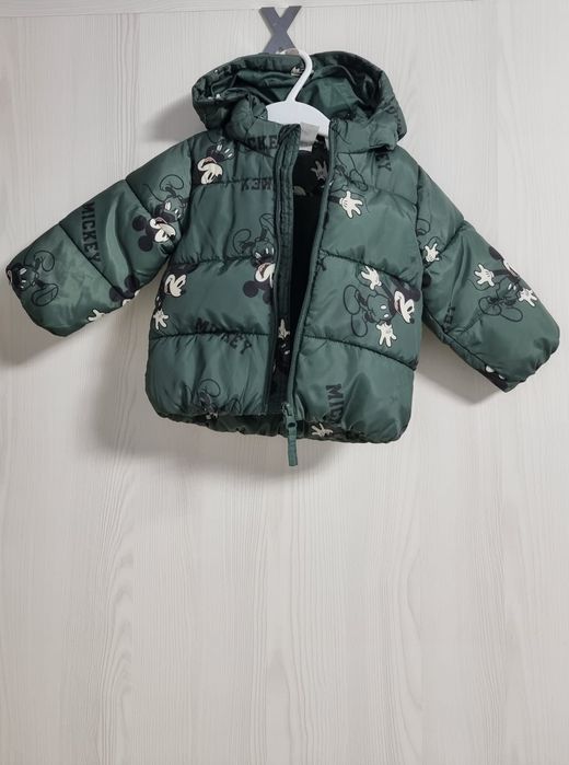 Geaca H&M bebeluși Mickey Mouse