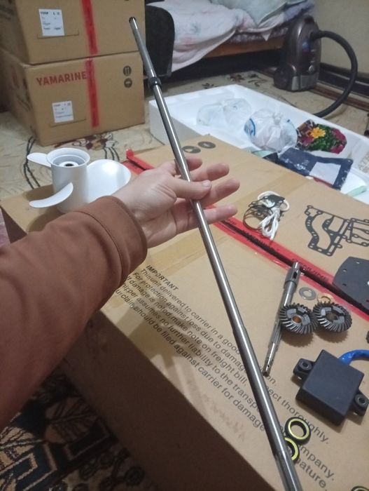 Lodka mator, 15 ot kuchli, enduro model, uzun sapok, ikki shoxli