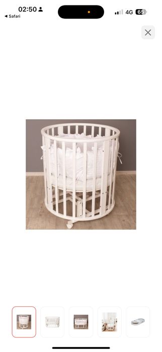 Детская кровать манеж