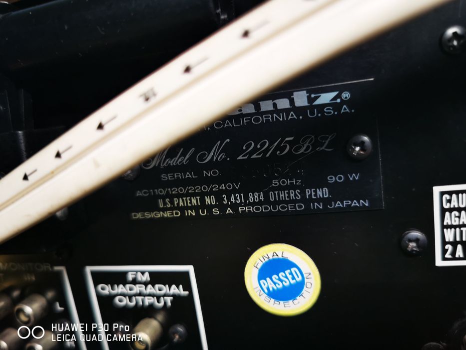 Amplituner, amplificator Marantz 2215 BL.