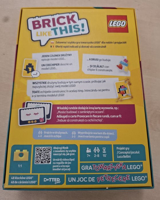 Joc de societate LEGO Brick Like This!