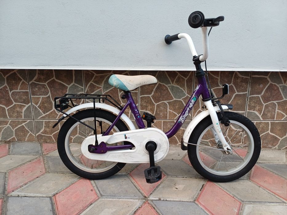 Bicicleta de copii cu roti de 14 inch super frumoasa