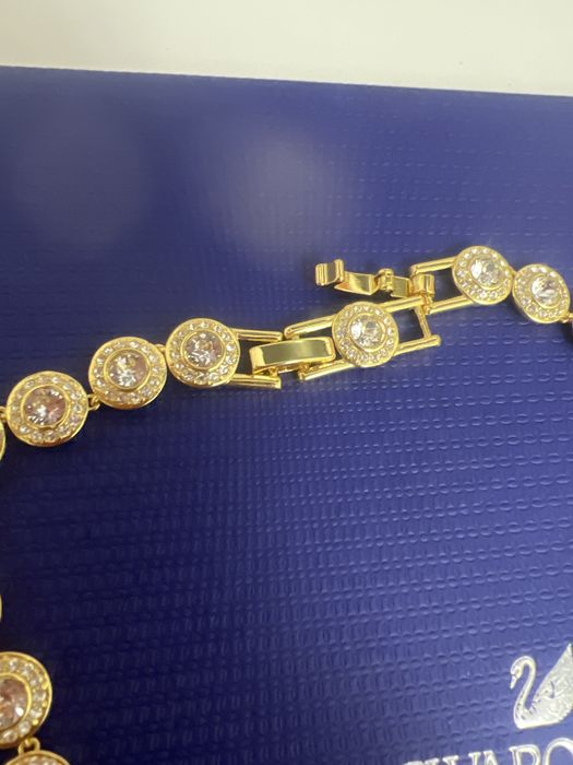 Colier Una Angelic Gold x Swarovski