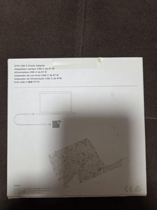 Apple power adapter 61W