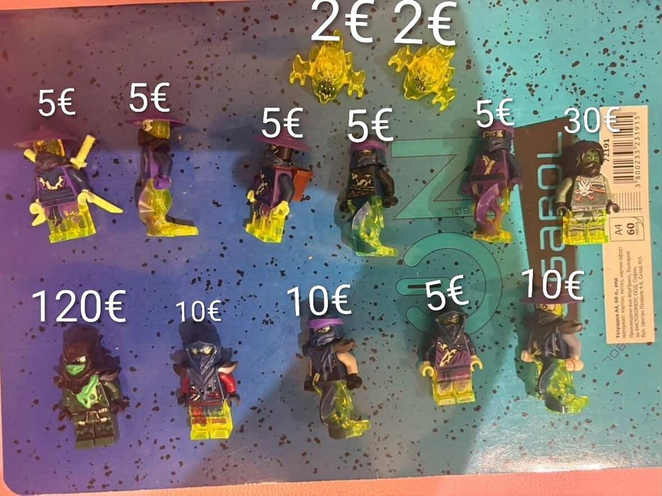 Lego Ninjago фигурки.
