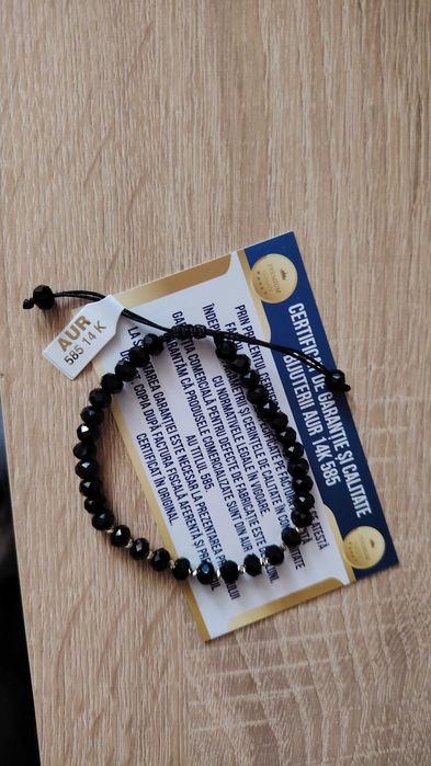 Brățară hand made aur 14 k