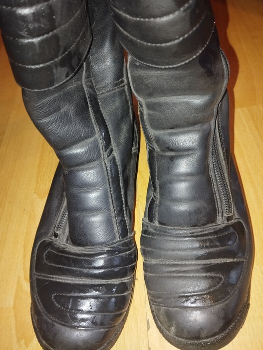 Cizme piele motoDaytona cu protecție metalică