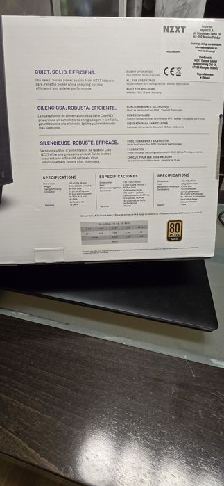Захранване NZXT C850 Gold