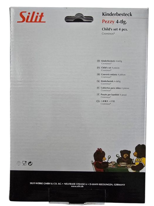 Детски прибори за хранене Silit Pezzy, комплект 4 части