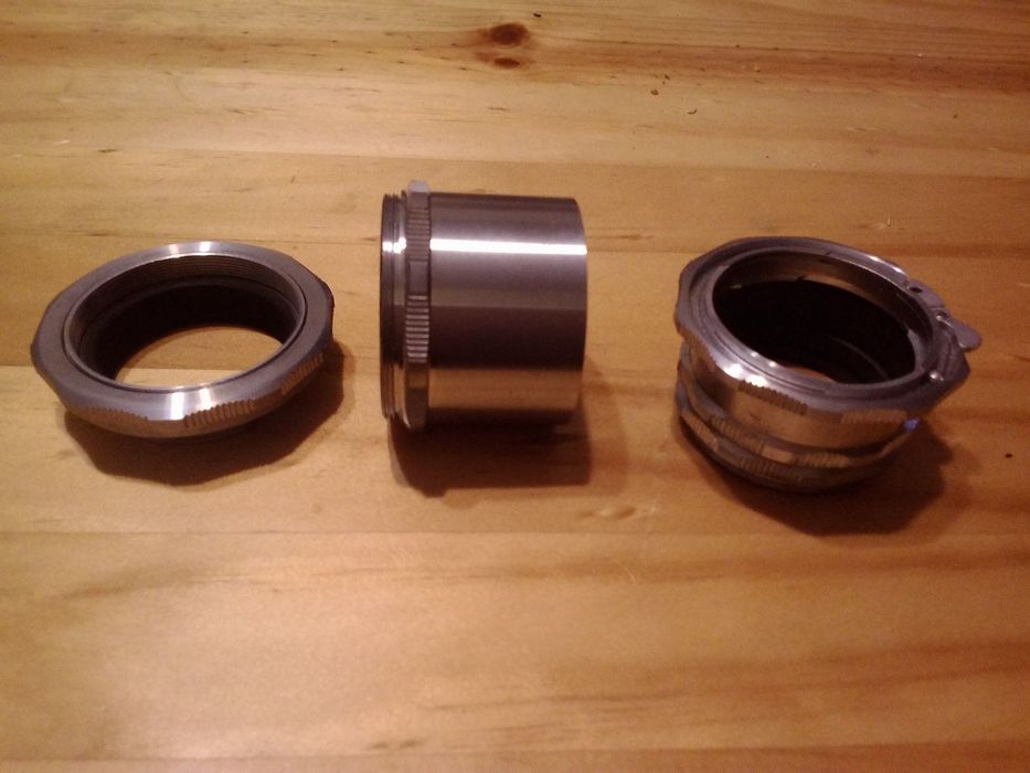 Комплект удължителни пръстени за макрофотография