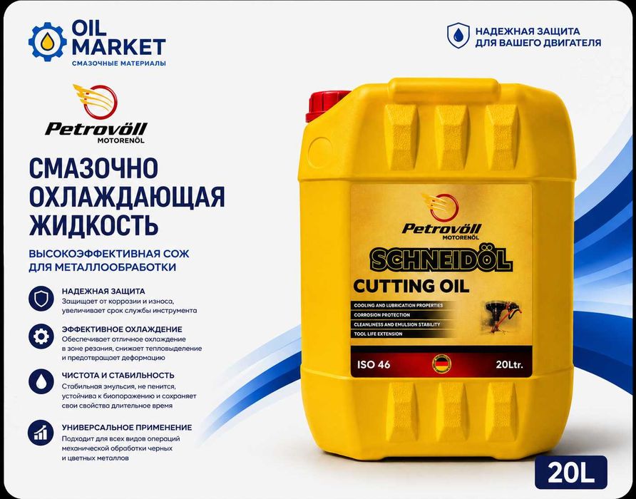 Смазочно охлаждающая жидкость СОЖ  (Petrovoll)
