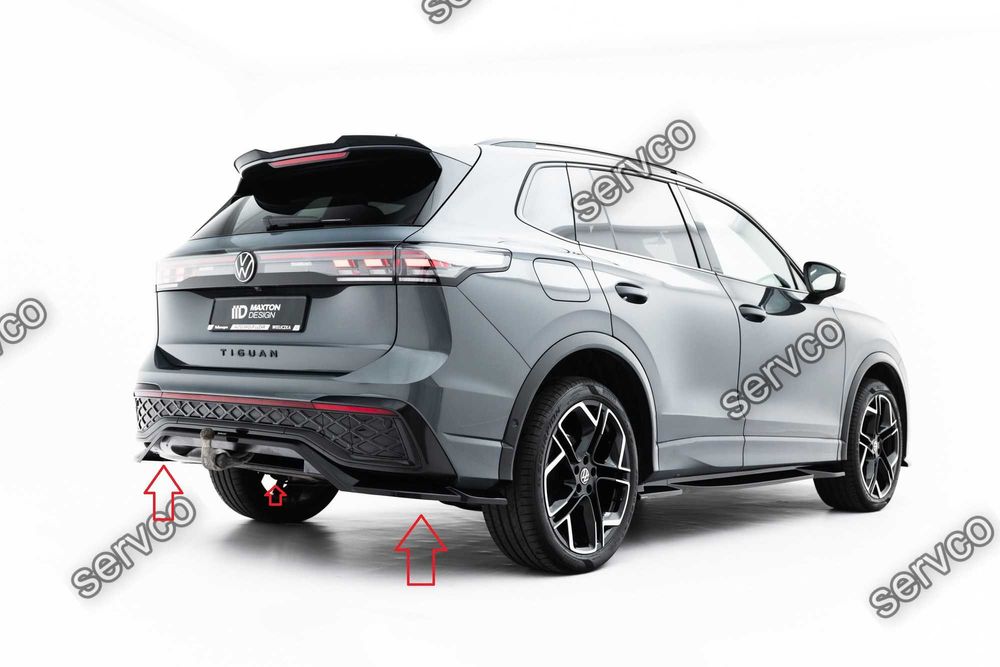 Prelungire bara spate Volkswagen Tiguan R-Line Mk3 2024- v2 - Maxton