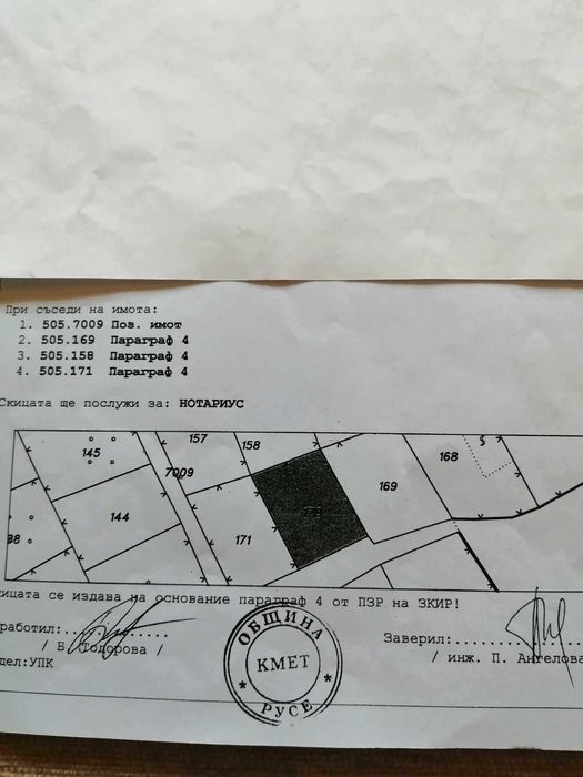 Продава се Земеделски имот в Русе, Алеи Възраждане -  кв.м за 1632 €/дка - Снимка #2