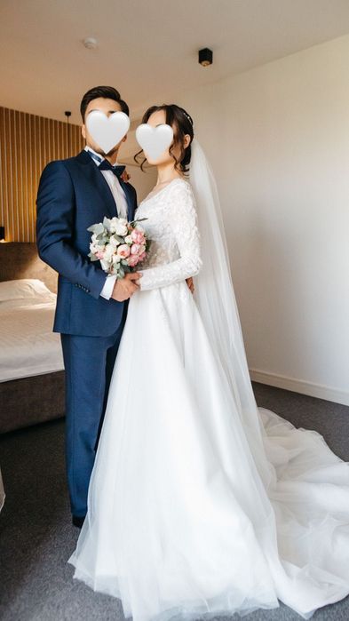 Изумительное свадебное платье