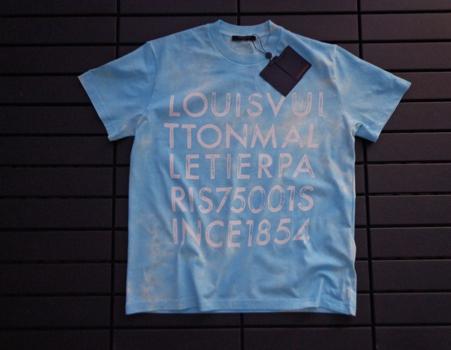 Мъжка тениска Louis Vuitton Tie -Dye  Printed T shirt