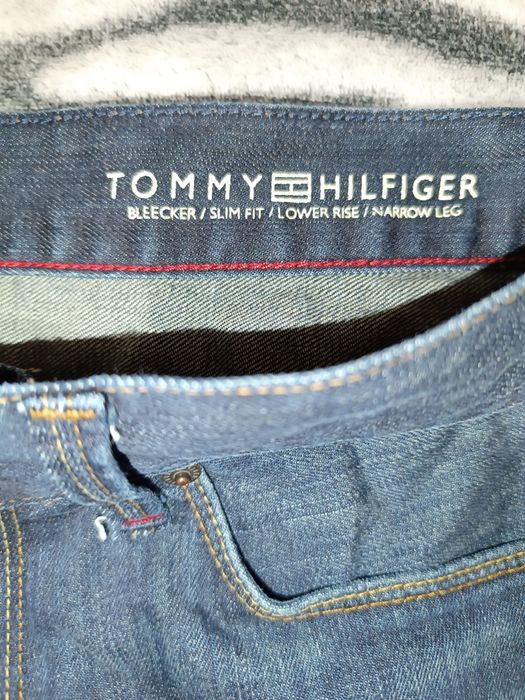Дънки Tommy Hilfiger оригинални тъмен деним slim fit #30-31