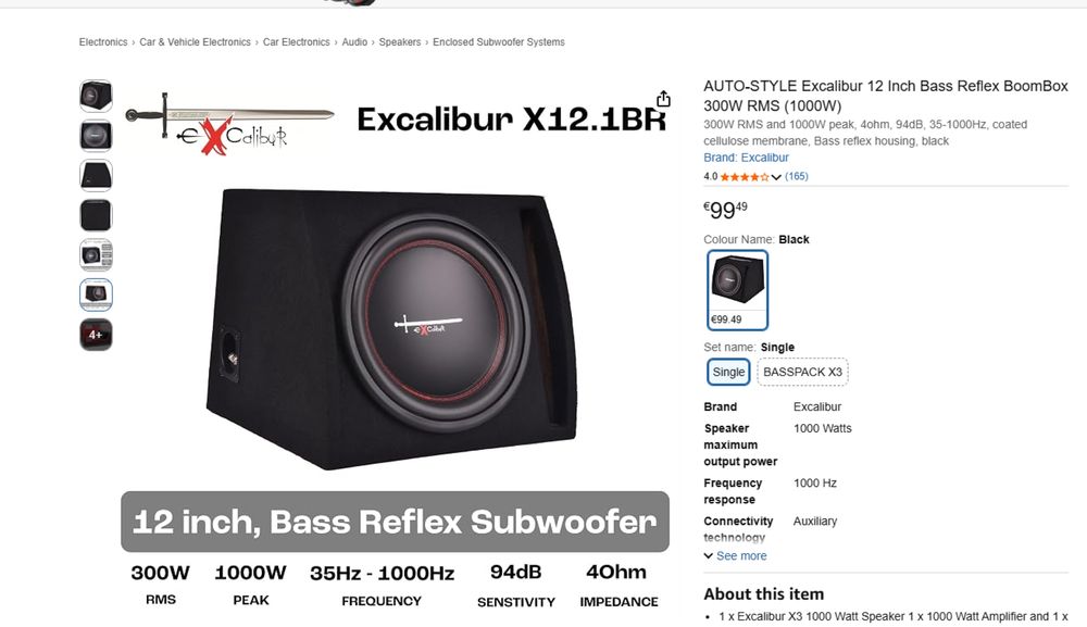 pachet subwoofer si amplificator