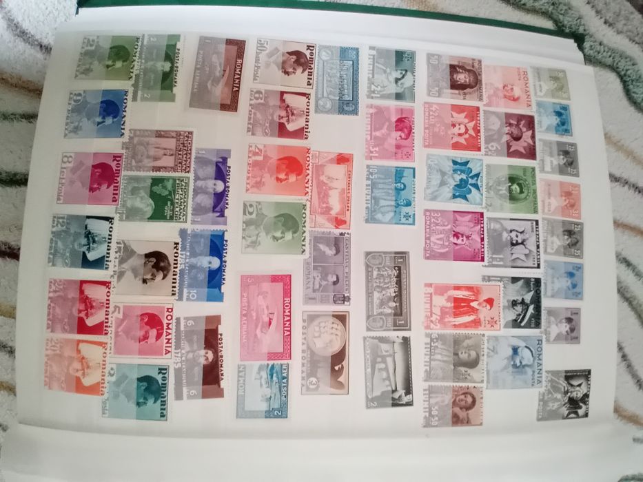 Vand colecție timbre românești perioada 1859-1945