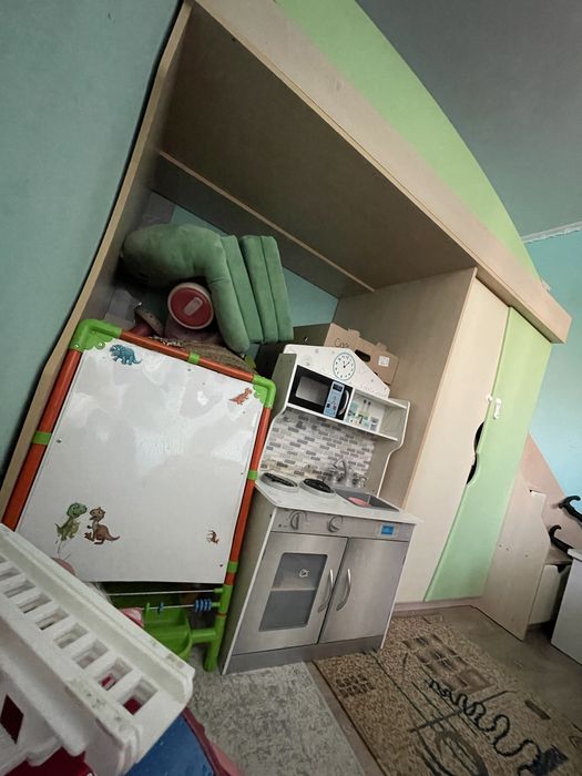 Кровать-чердак подростковая