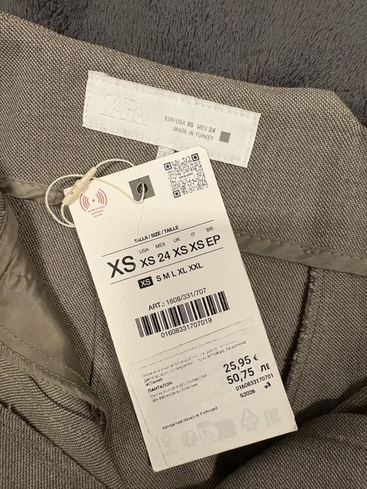 Zara панталон с висока талия