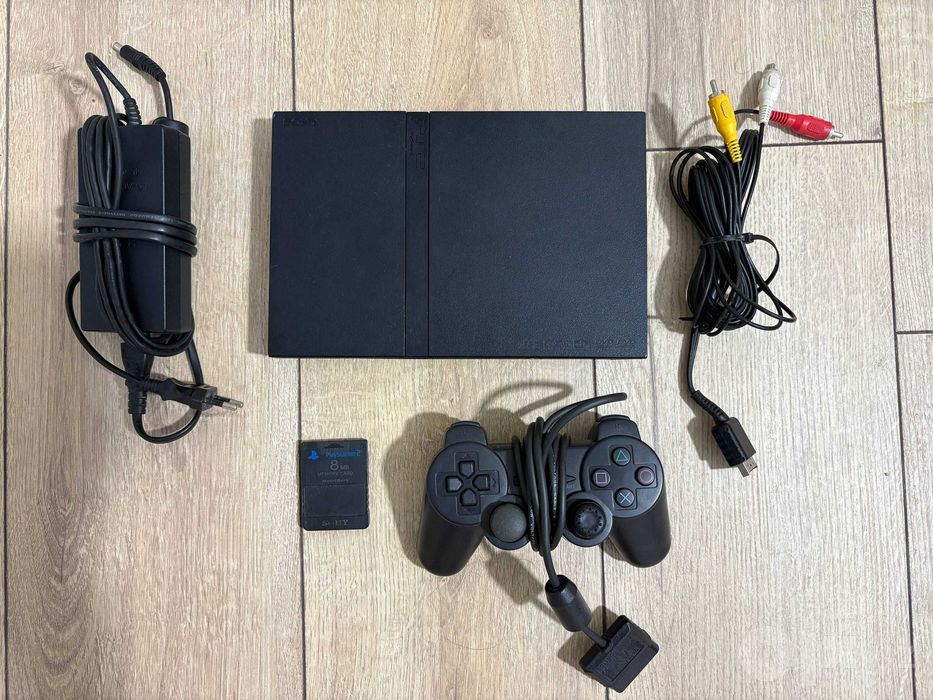 playstation 2 slim комплект полный