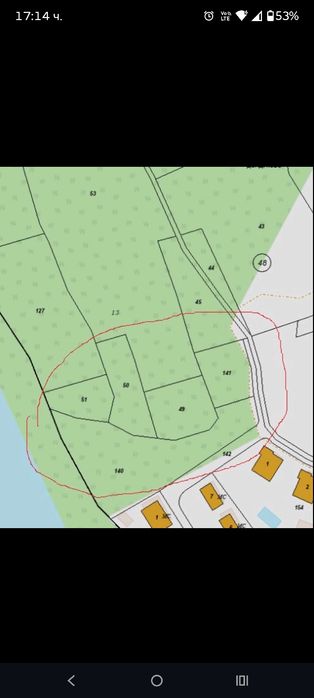 Продавам парцел в регулация на на язовир Дондуково.