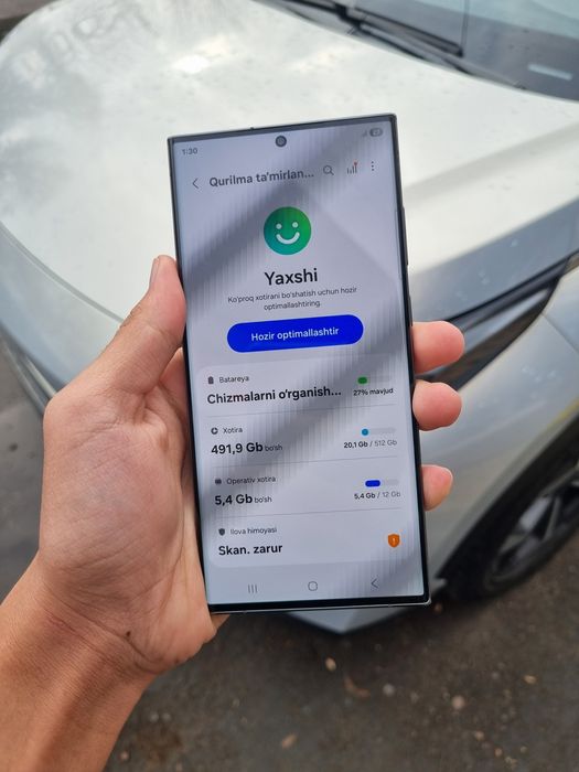 Samsung galaxy s23 ultra 5G 512gb holati 9/10
