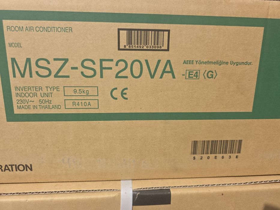 Инверторен климатик Mitsubishi Electric MSZ-SF25VE/MUZ-SF25VE, 9000 BT