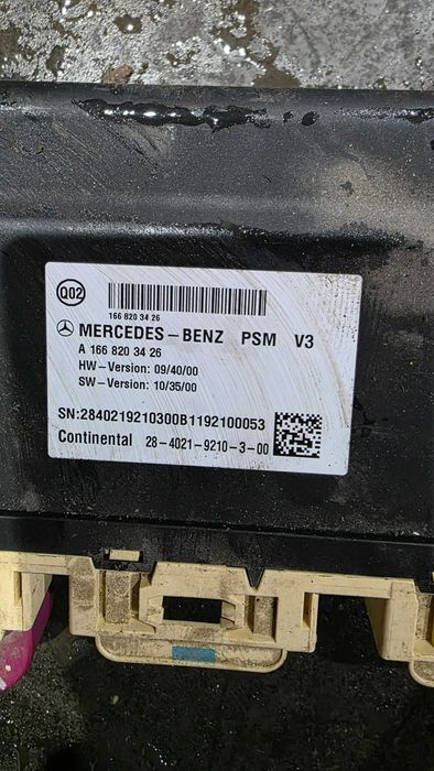 modul scaun fata Mercedes A1668203426 W166 ML250 ML350 GLE