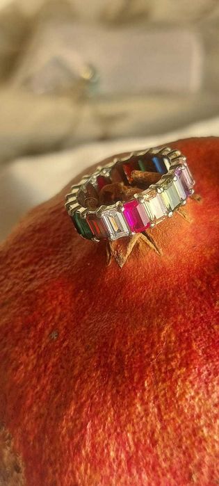 Пръстени с естествени камъни цитрин