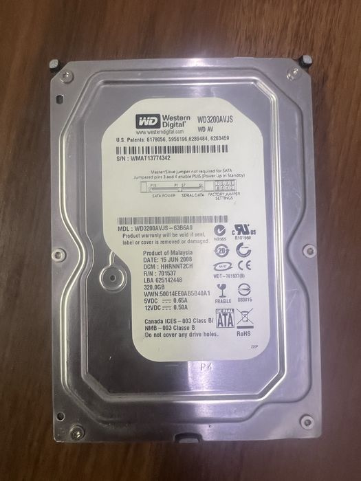 HDD 320 160 gb liklar
