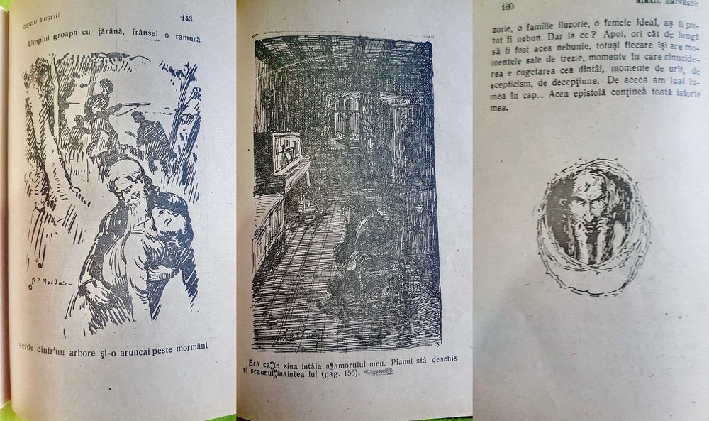 G41-I- Editie veche-GENIU PUSTIU-MIHAI EMINESCU anii 1900 ca noua. Biblioteca Scriitorilor Ilustrii. Fondator si Conducator G.B. RARES.
