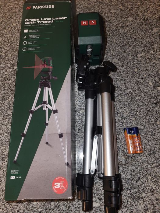 Nivela laser+trepied