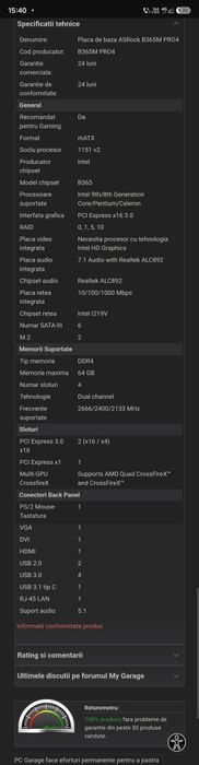 Kit Gaming Intel i9-9900 + Placă de bază B365M + Cooler Master Hyper 212 LED