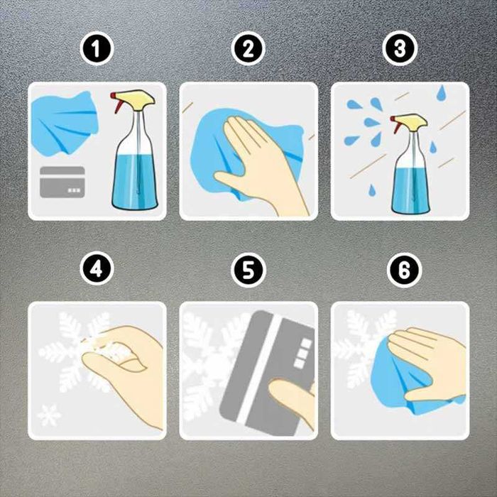 Коледни стикери за прозорци – коледни елхи