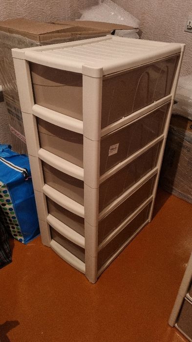 Пластиковые комоды