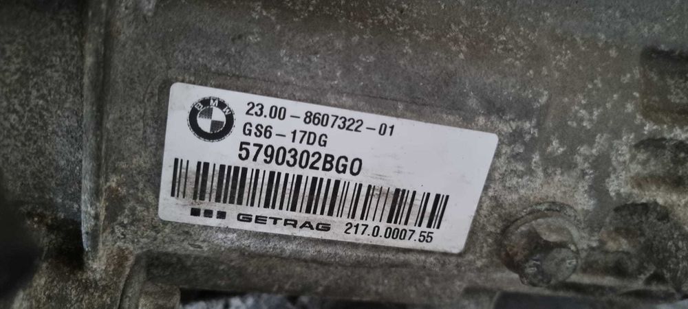 Cutie viteze manuala BMW X1 E84 cod 8607322 GS6-17DG BGO 143 cai N47