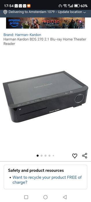 Harman Kardon Blueray BDS 270