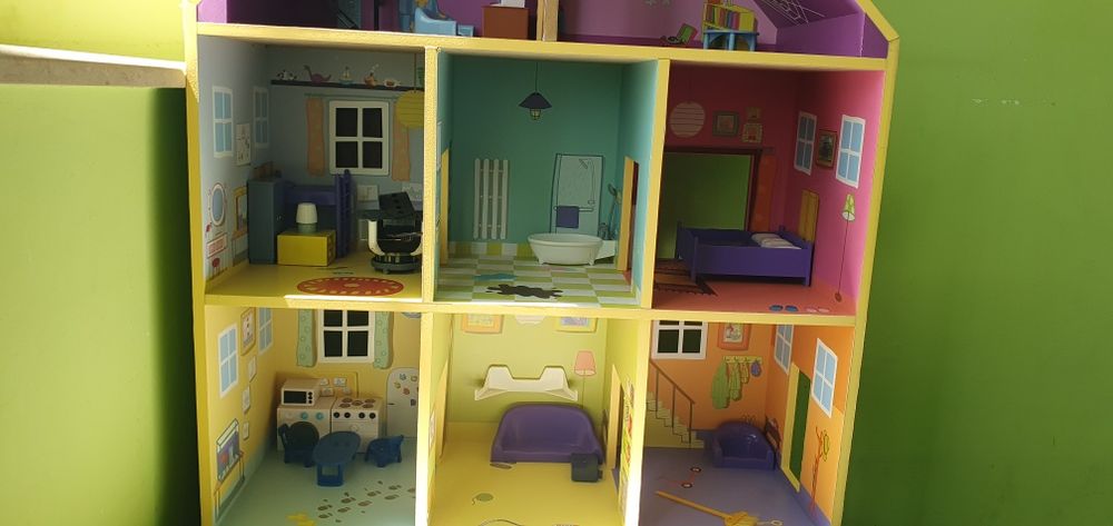 Peppa дървена голяма къща