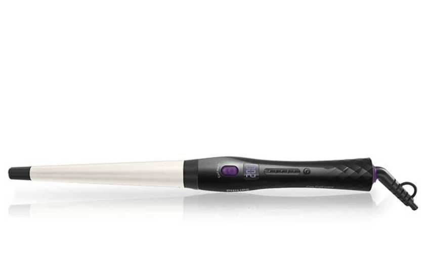 Маша Philips Care CurlControl HP861800, керамична, 200 градуса, Черна