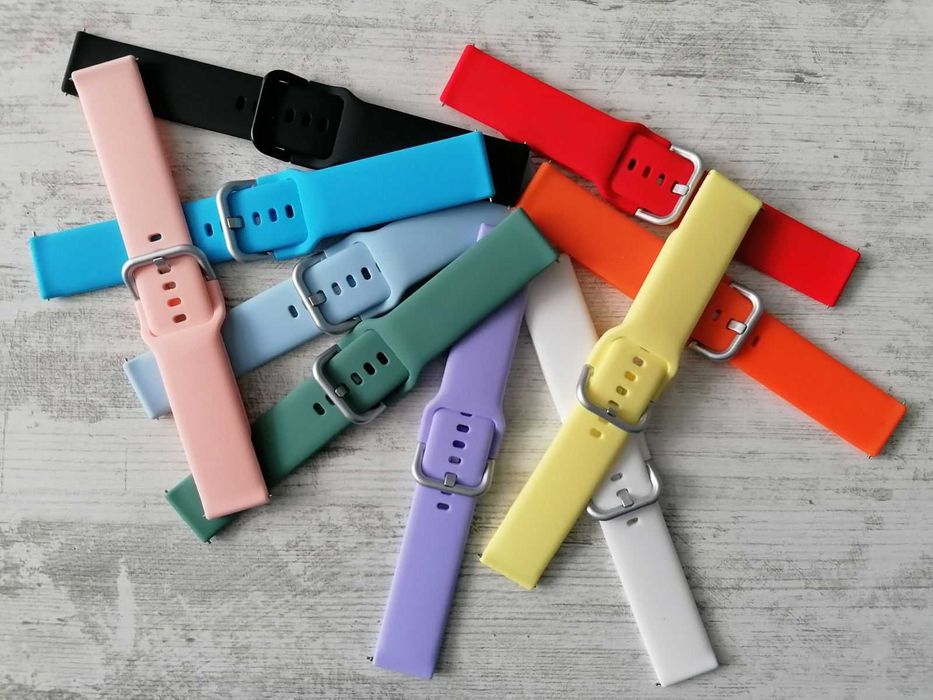 Силиконови каишки за Samsung watch, Huawei 20 мм