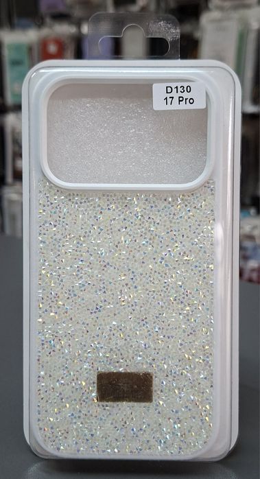 Гръб Swarovski за IPhone 17 Pro блестящ кейс за страхотна защита